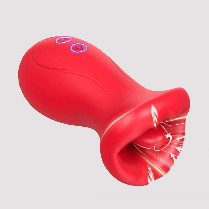 Adult Sex Toys Vibrator Rose Toy Rose Sex Stimulator for Women with 10 Vibration Modes and 3 French Kissing Modes