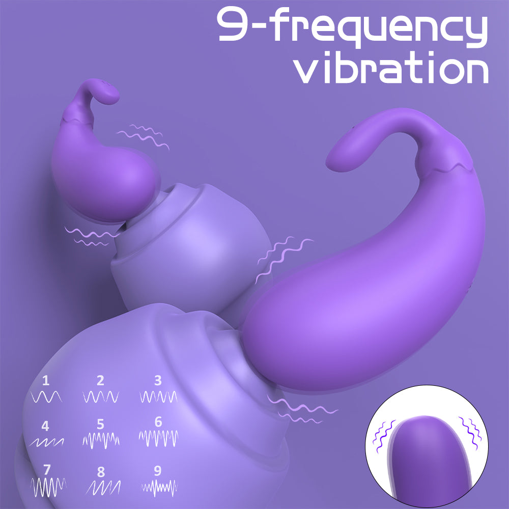 Vibrator with Remote Control Adult Toys for Female Male and Couple 9-frequency vibration
