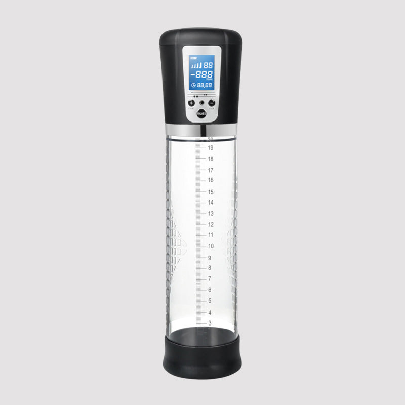 Electric Penis Enlarge Vacuum Pump with 4 Suction Intensities High-Vacuum Penis Enlargement Extend Pump