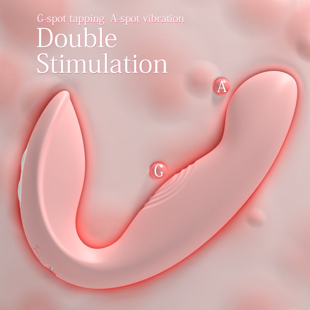 Female Wearable Anal Plug Outdoor Vibrating Toy for Couple double stimulation