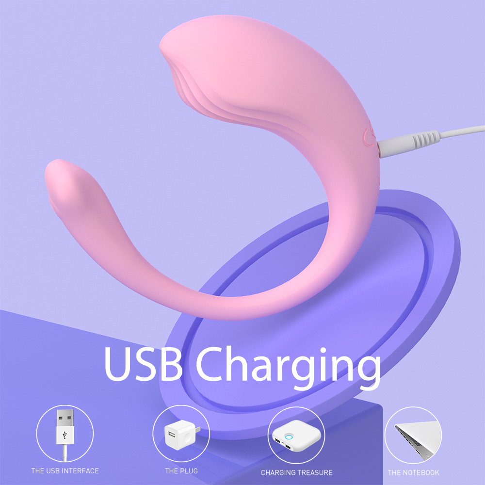 G-Spot Vibrator for Women and Couples Sex Toys Nipple Anal Stimulation Massage usb charging