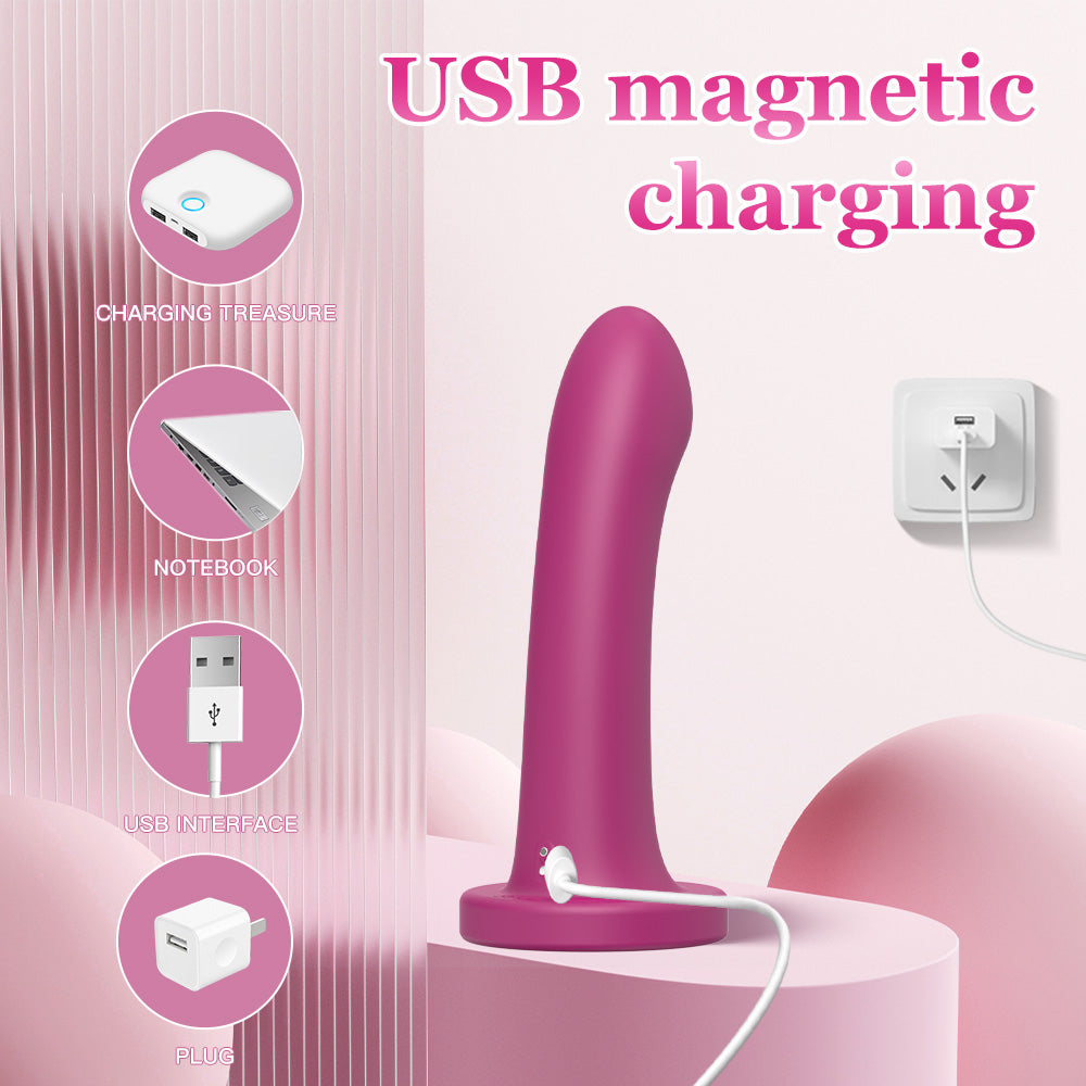 Simulated Silicone Penis Paired with Tie Straps for Pegging Homosexuals usb magnetic charging