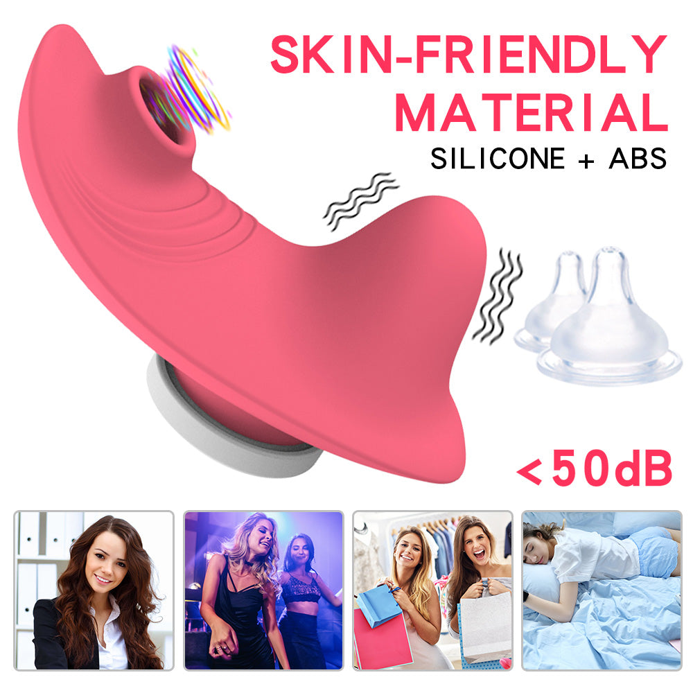 Massage Tools with Vibrating Patines for Date Night Wireless Handheld Personal for Women skin friendly material