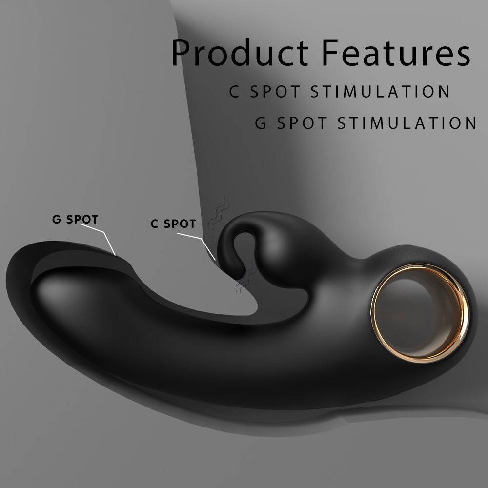 Rabbit Vibrator G Spot Dual Stimulator Sex Toy with 9 Vibration Modes product features