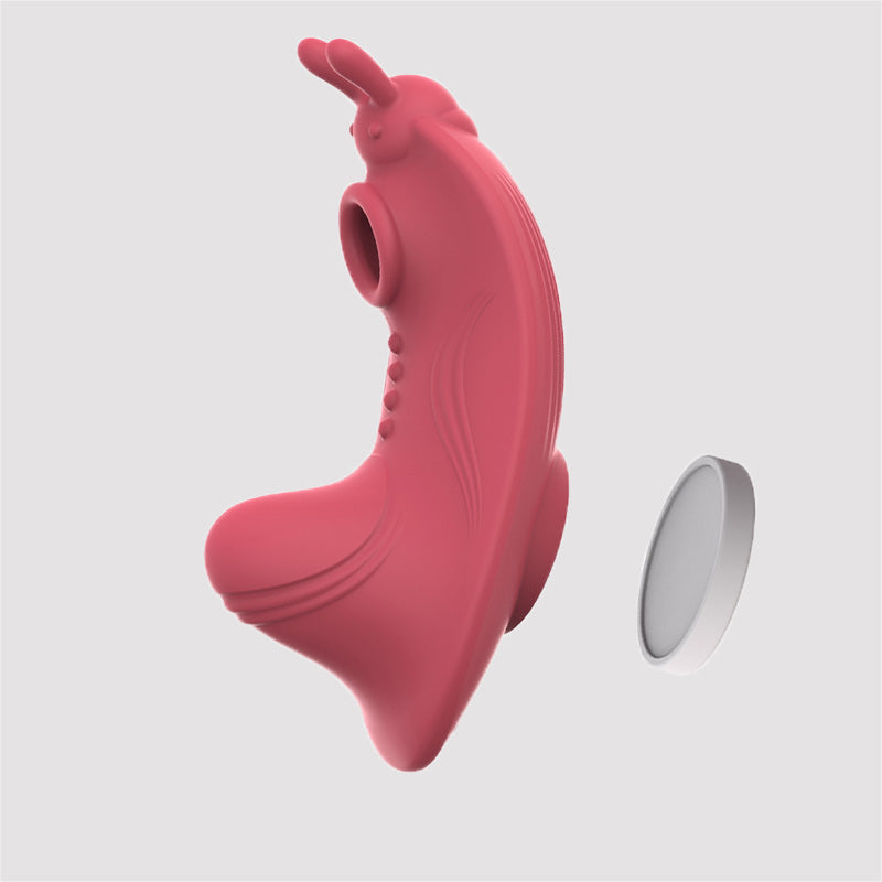 Silent Vibrating Wearable Butterfly Vibrator for Dating Women Clitoris Massage pink