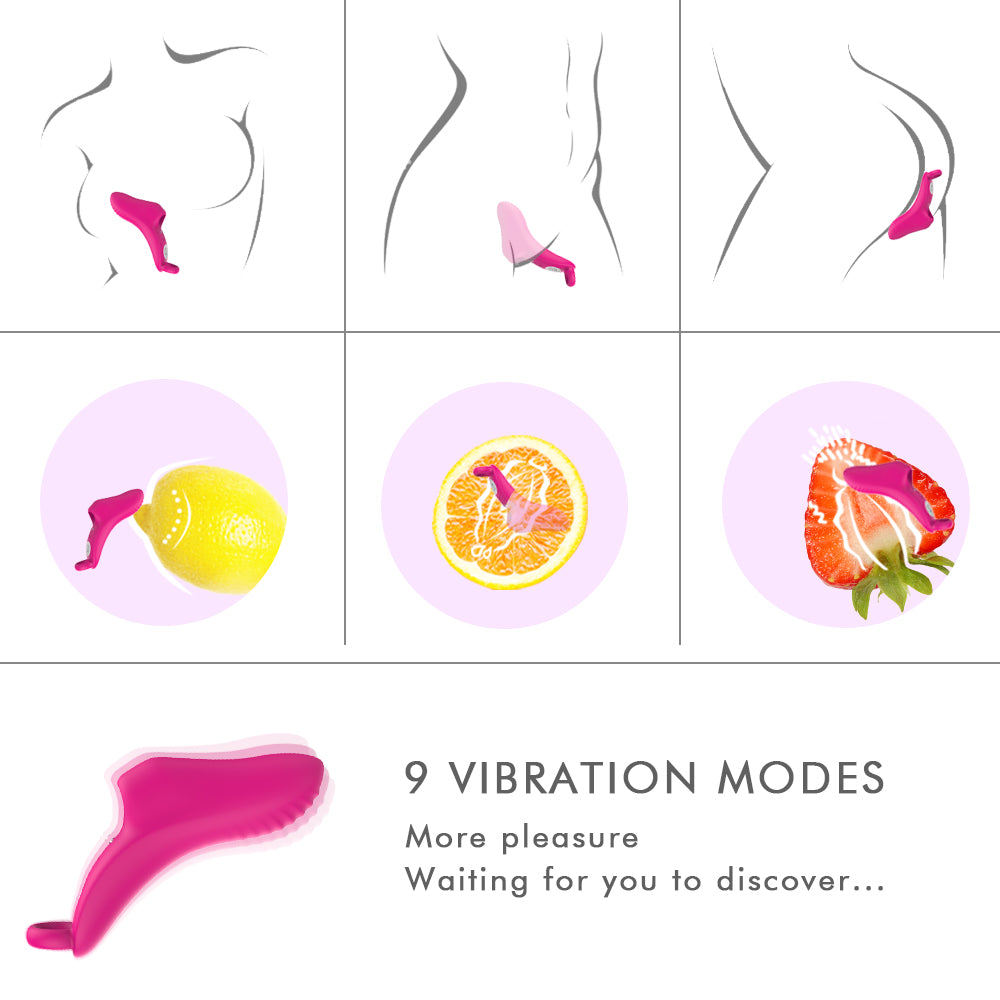 Finger Vibration Massager Extend Fingers Deep Massage of Clitoral G-spot usage