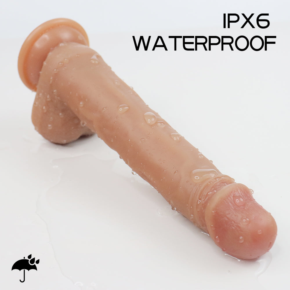 8.5 Inch Realistic Silicone Dildo Safety Material for Clitoral Vagina and Anal Stimulation with Strong Suction Cups ipx6 waterproof