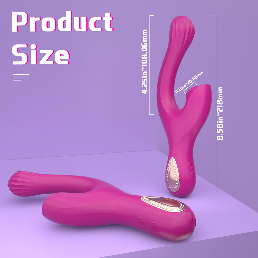 Silent Vibrating G-Spot Vibrators Vibrator for Women Vibrator for Women G Spot Adult Sex Toys size